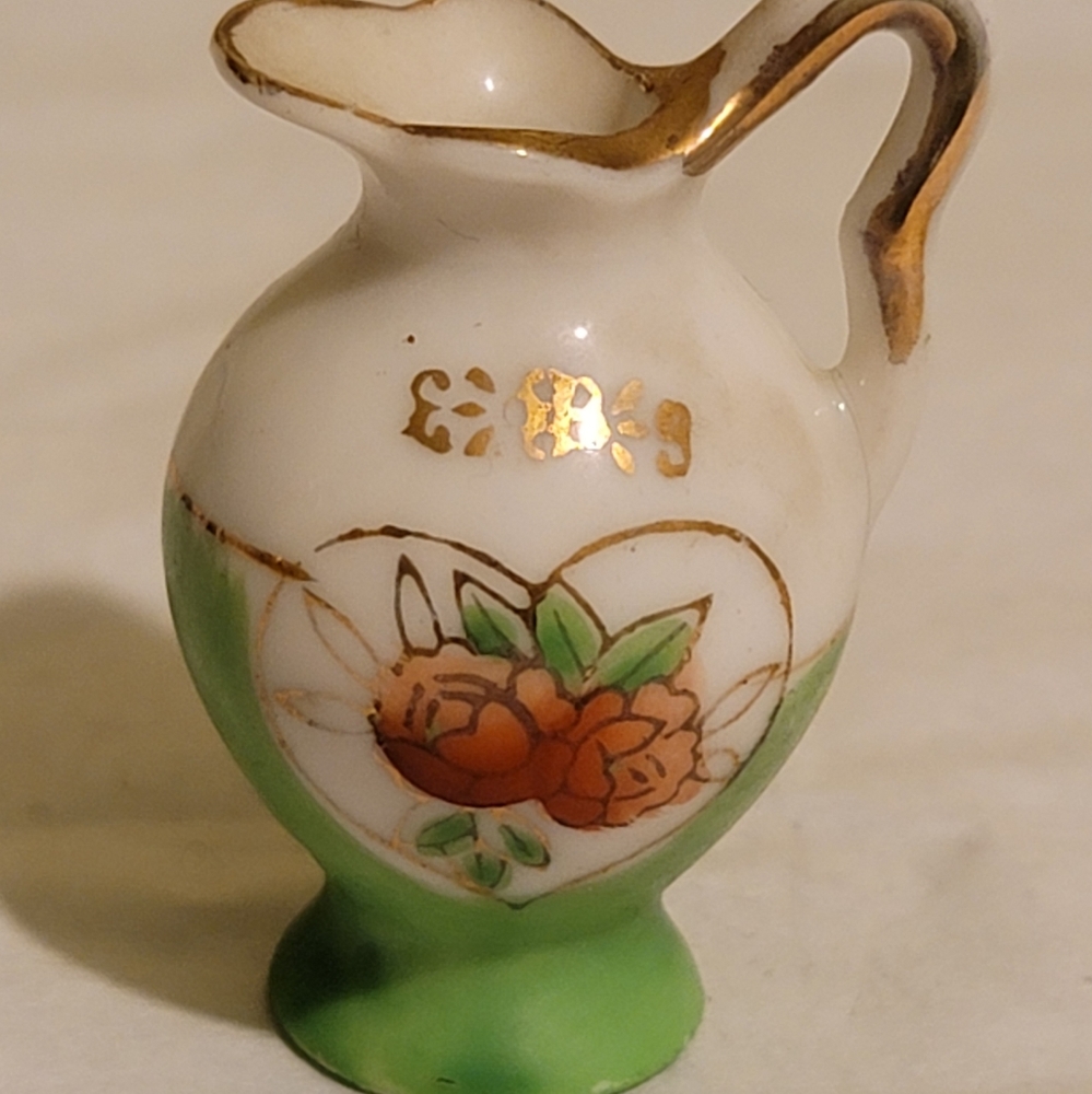 Vintage Miniature Japanese Vase